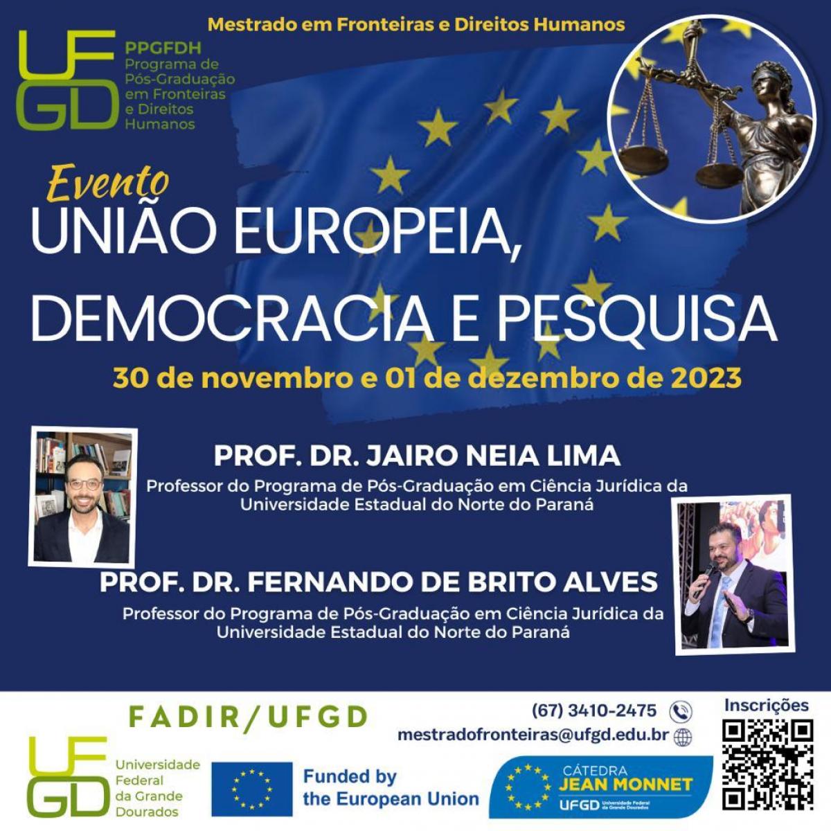 UNIÃO EUROPEIA, DEMOCRACIA E PESQUISA